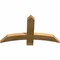 Ekena Millwork Bellingham Rough Sawn Timber Gable Bracket, Western Red Cedar, 36"W x 21"H x 2"D x 4"F, 14/12 Pitch GBW036X21X0204BEL00RWR - alternate 3